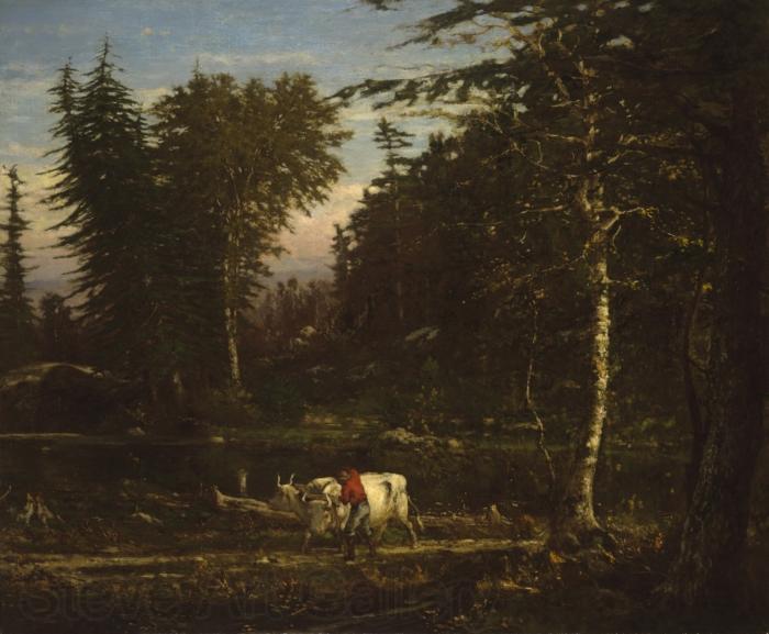 George Inness In the Adirondacks Norge oil painting art